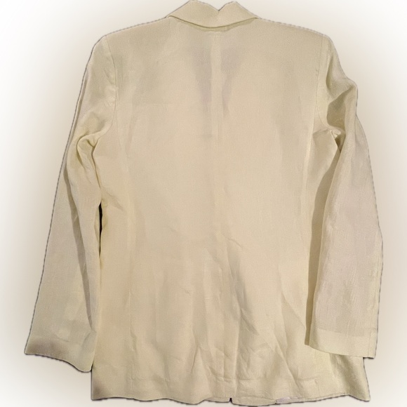 Dolce Cabo Cream Single-Breasted Blazer - Picture 2 of 6